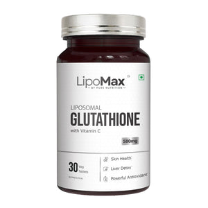 Pure Nutrition LipoMax Liposomal Glutathione with Vitamin C bottle