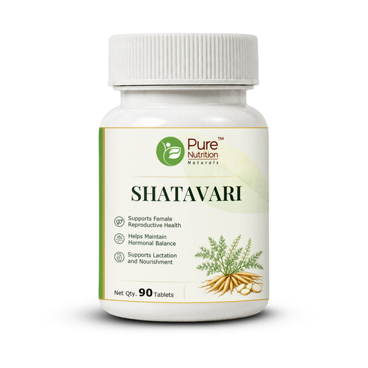 Pure Nutrition Shatavari Tablets | Ayurvedic Asparagus Racemosus Extract | Supports Women’s Wellness & Hormonal Balance