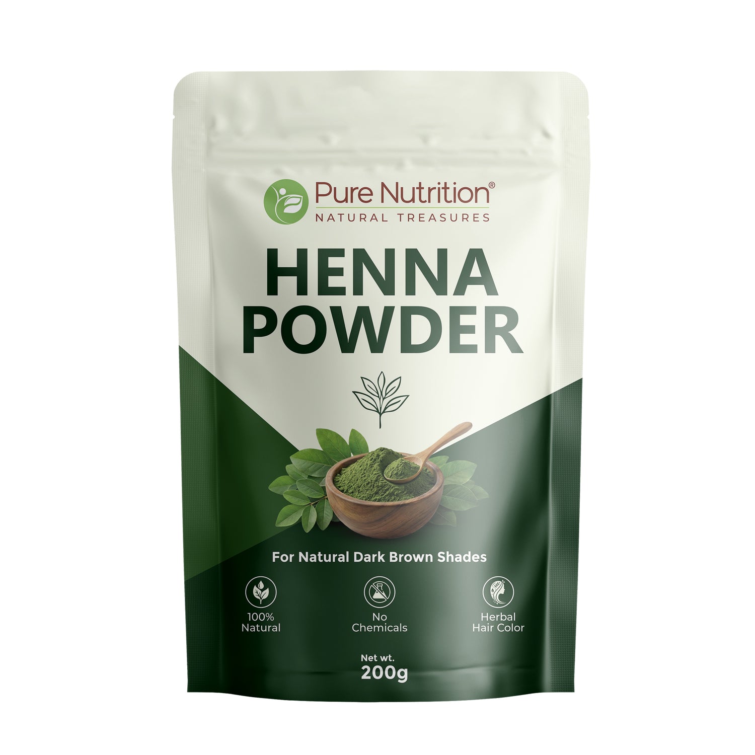 Pure Nutrition Henna Powder for Natural Hair Coloring | Herbal Hair Care