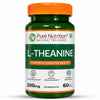 L-Theanine 200mg | Supports Calmness, Focus & Cognitive Function | 120 Veg Tablets
