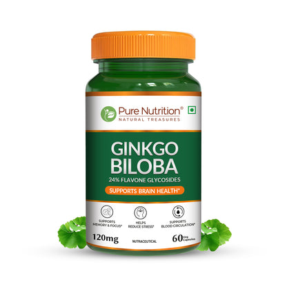 Pure Nutrition Ginkgo Biloba 120mg