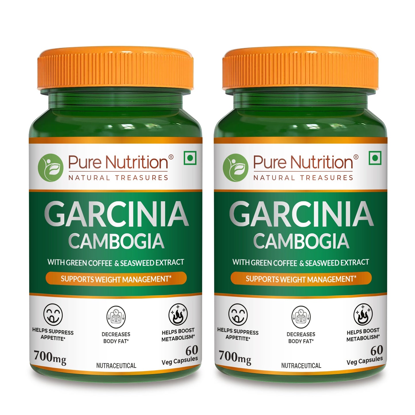 Garcinia Cambogia | Supports Weight Management & Appetite Control – 60 Capsules