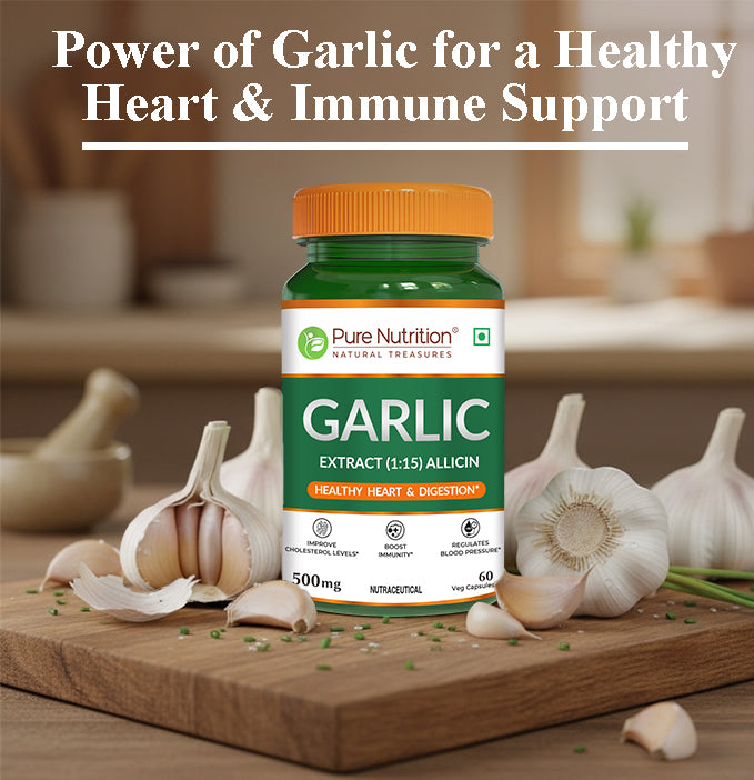 Garlic extract supplement