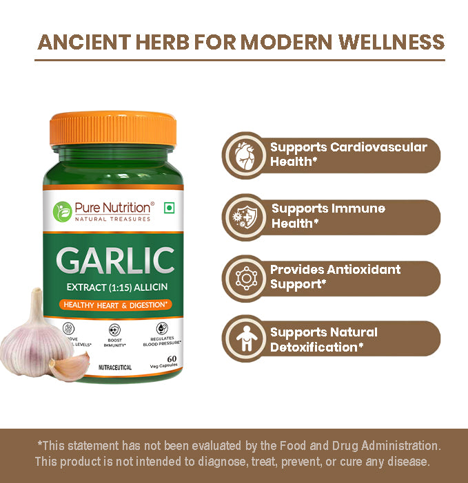 Garlic extract supplement 