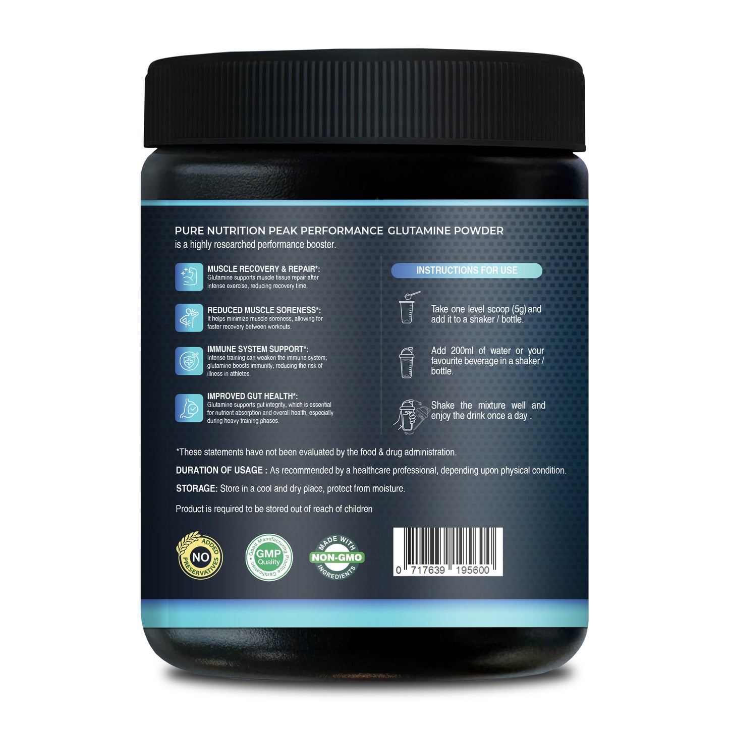 Glutamine Powder – Amino Acid Supplement