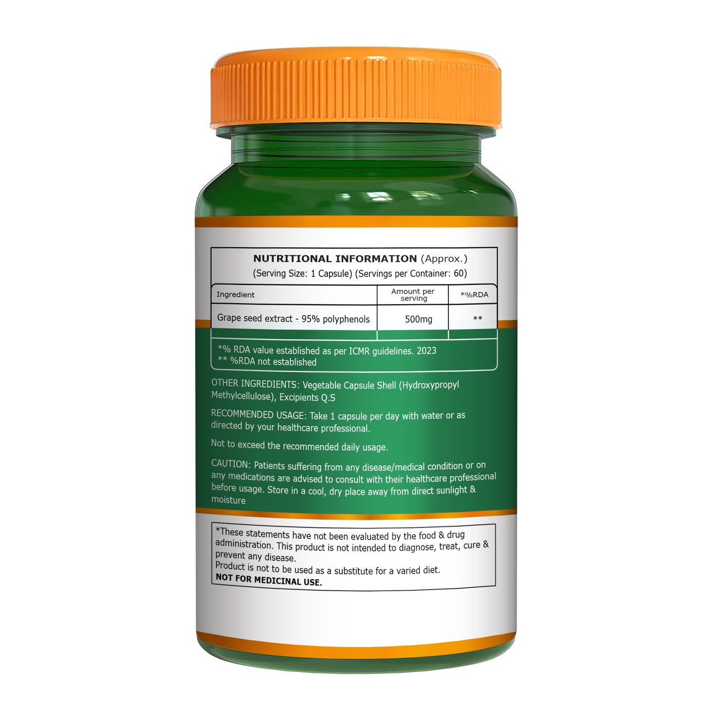 Pure Nutrition Grape Seed Extract