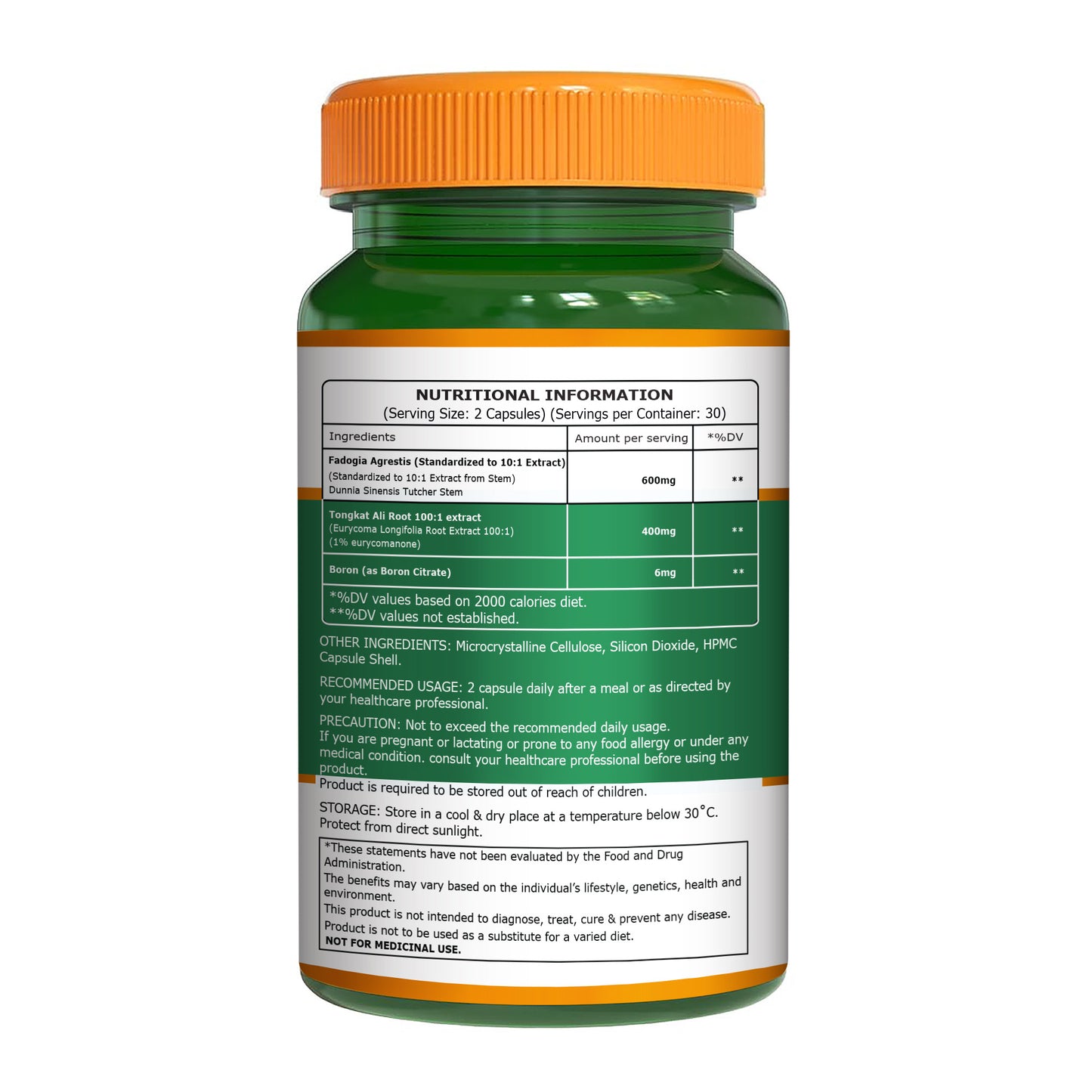 Fadogia Agrestis' by Pure Nutrition
