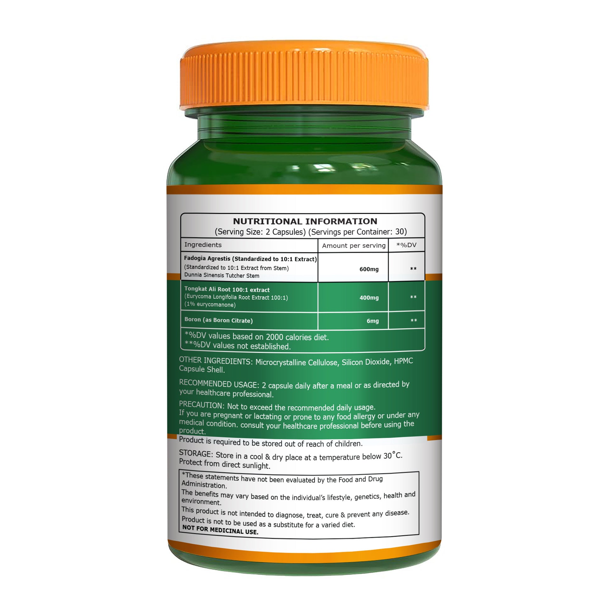 Fadogia Agrestis' by Pure Nutrition