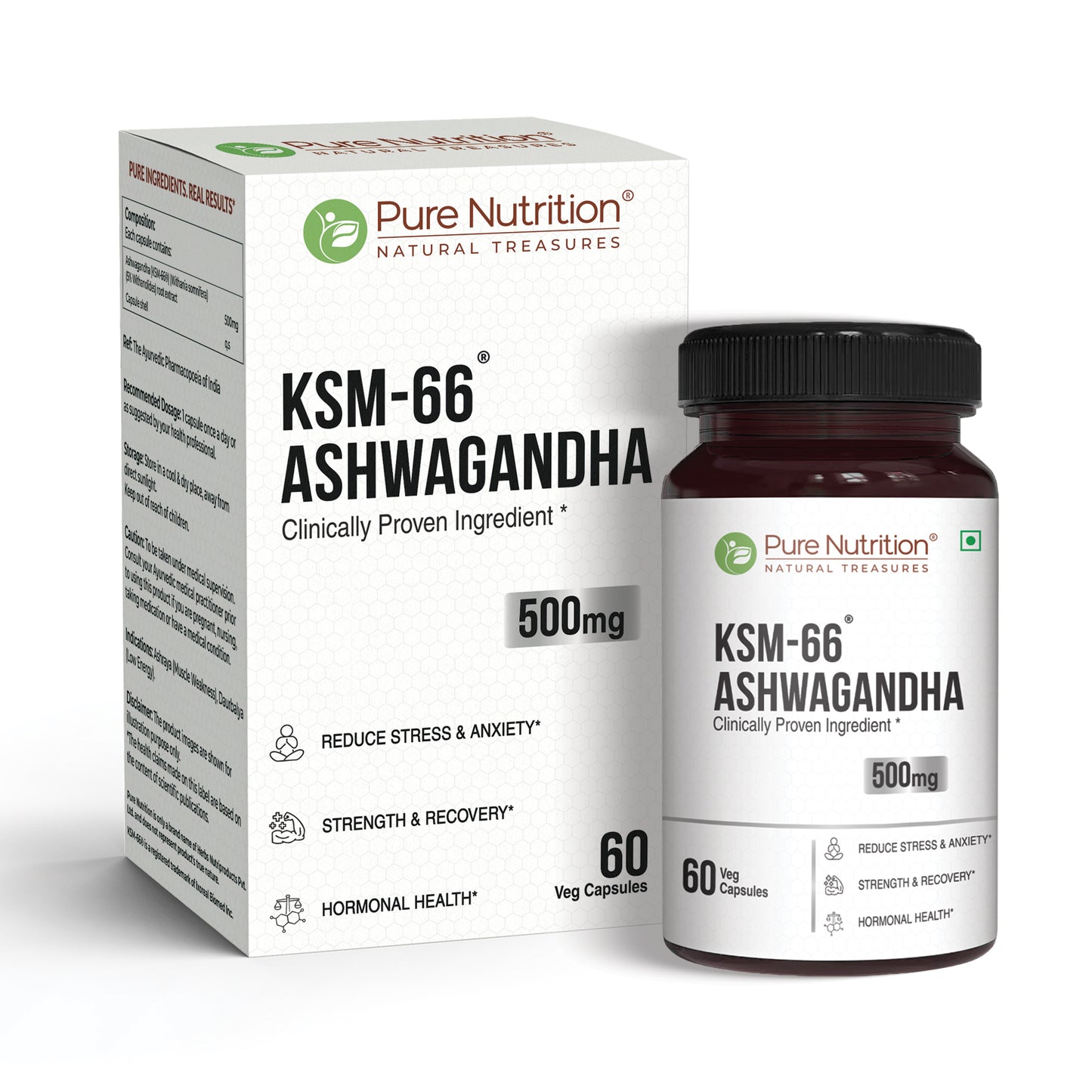 Pure Nutrition KSM-66 Ashwagandha