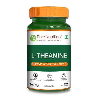 Pure Nutrition L-Theanine Capsules 200mg