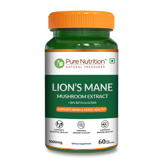 Lion’s Mane Mushroom Extract Veg Capsules