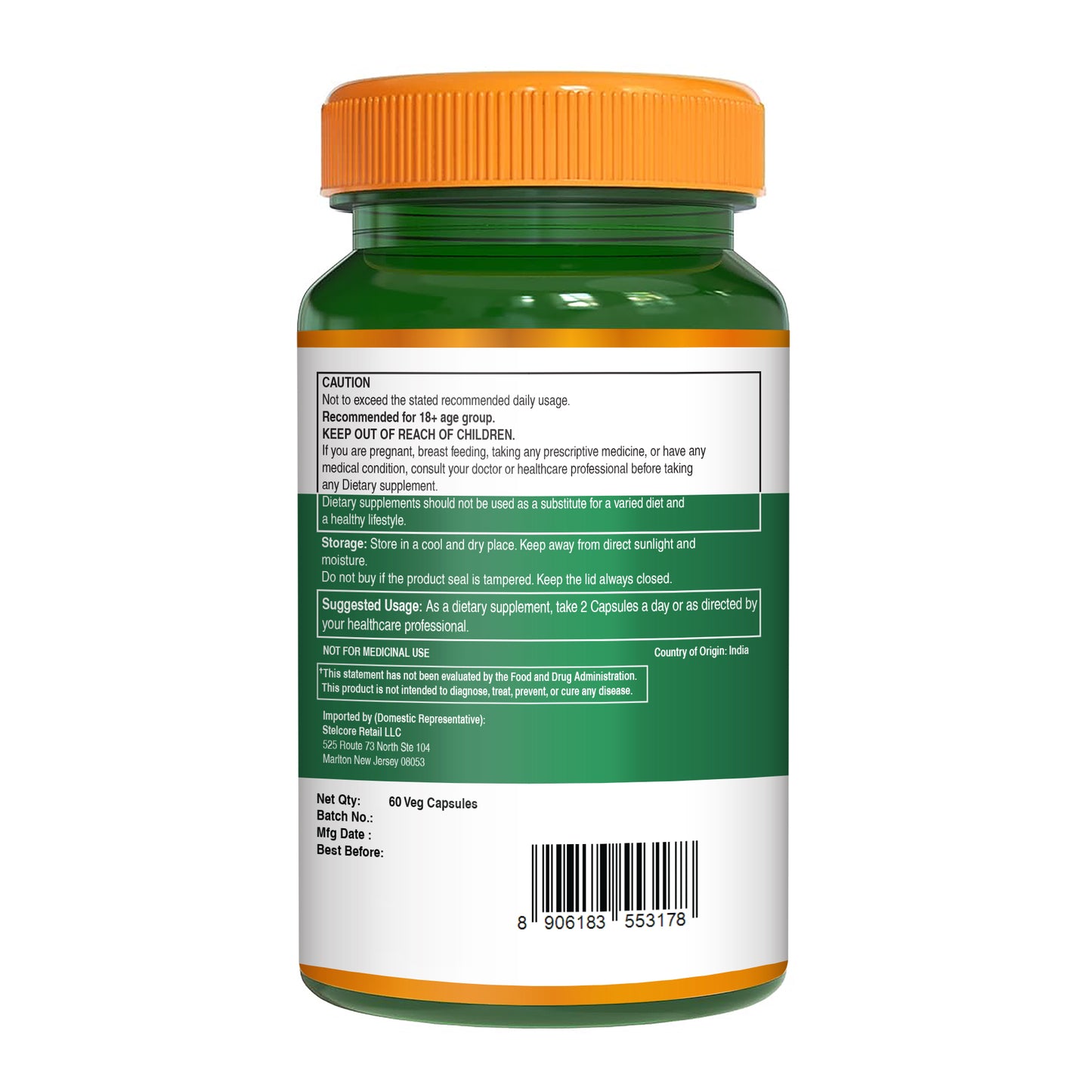 Lion’s Mane Mushroom Extract Veg Capsules
