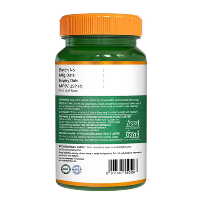 Plant-Based Collagen Builder - Enhance Skin, Hair & Nail Health-60 Tab