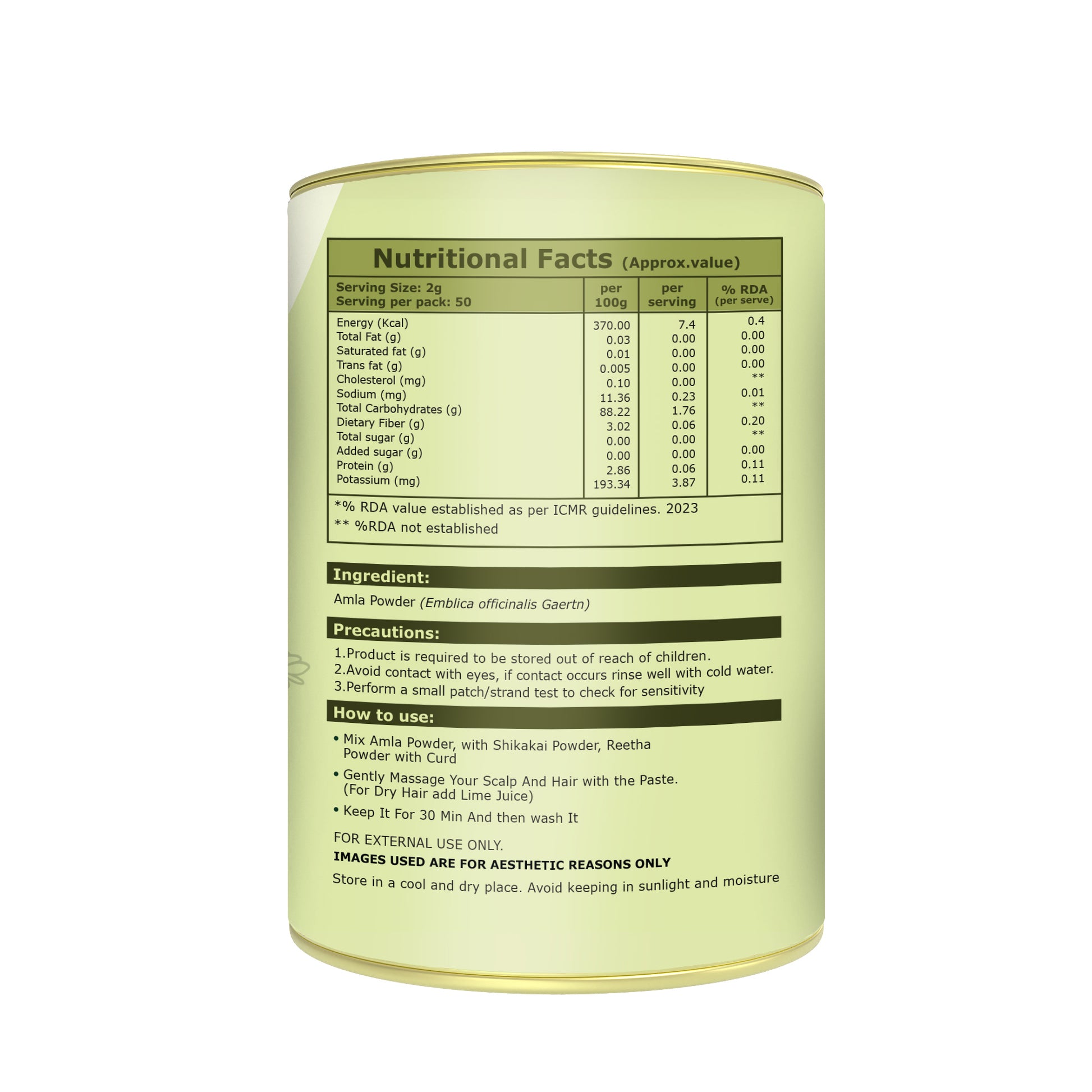 Pure Nutrition Amla Powder