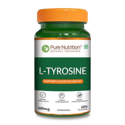 Pure Nutrition L-Tyrosine 500 mg Veg Capsules