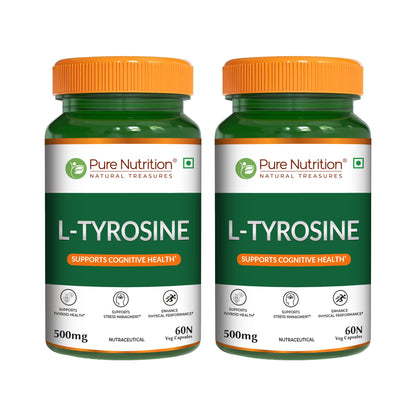 Pure Nutrition L-Tyrosine 500 mg Veg Capsules
