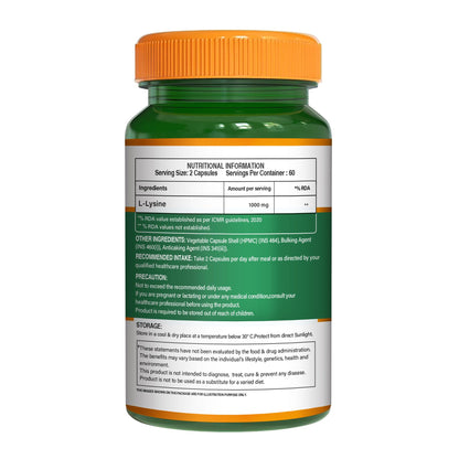 L-Lysine 1000mg