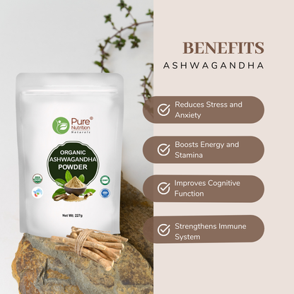 Organic Ashwagandha Powder - 227g