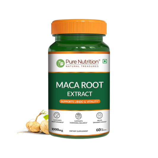Maca Root Capsules- Veg for Energy, Stamina & Hormonal Balance