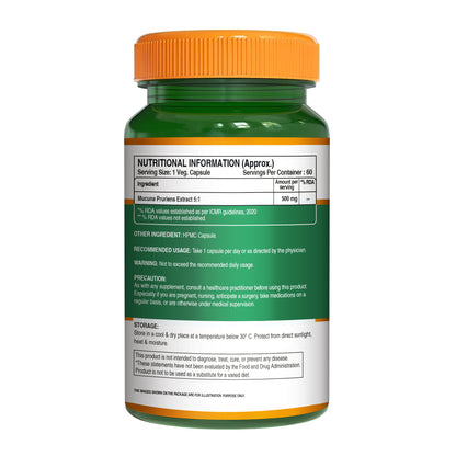 Pure Nutrition Mucuna Pruriens Extract | 500 mg | 60 Veg Capsules