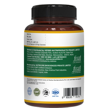 Maca Root Supplement - 120 Veg Capsules | Supports Energy, Stamina, and Hormonal Balance