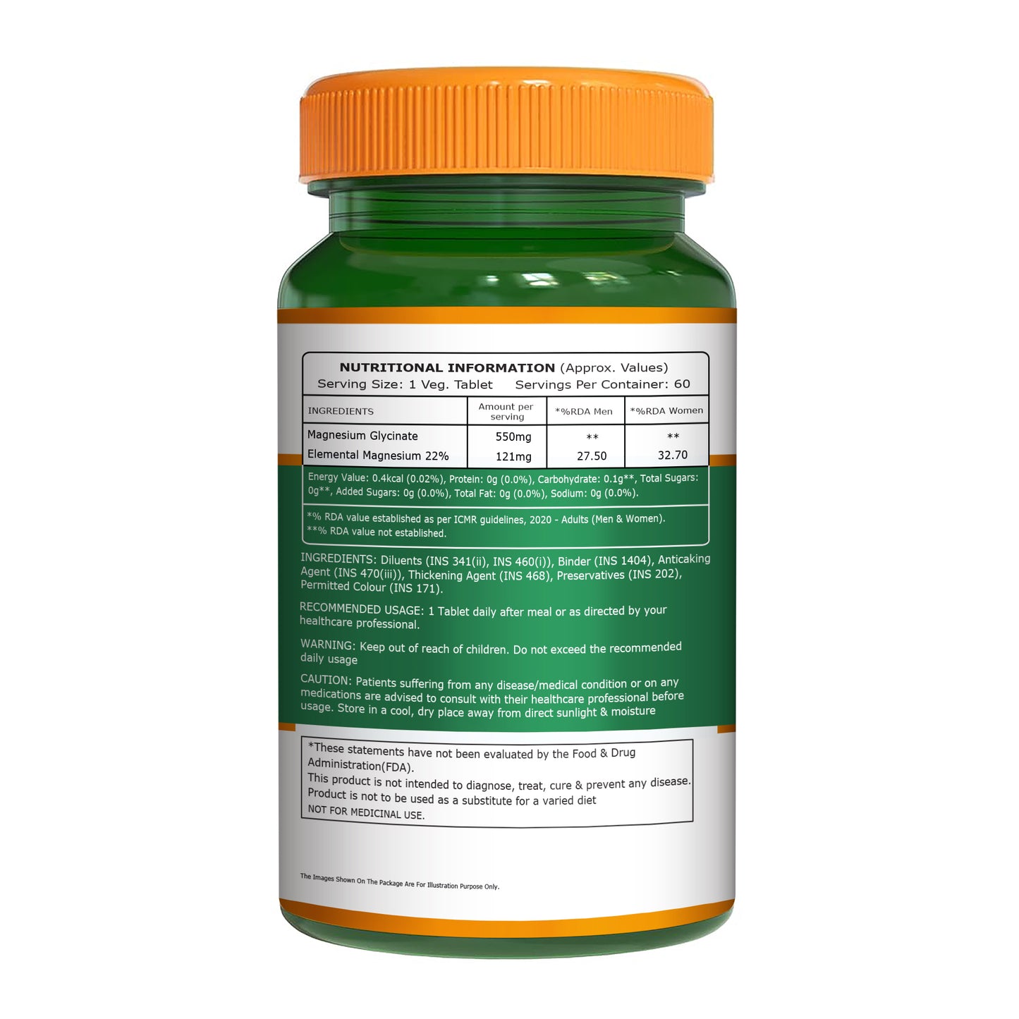 Pure Nutrition Magnesium Glycinate 