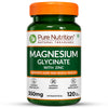 Magnesium Glycinate 350mg with Zinc Capsules | Sleep Support, Stress Relief & Bone Health | 120 Capsules