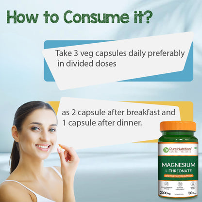 Pure Nutrition Magnesium L-Threonate