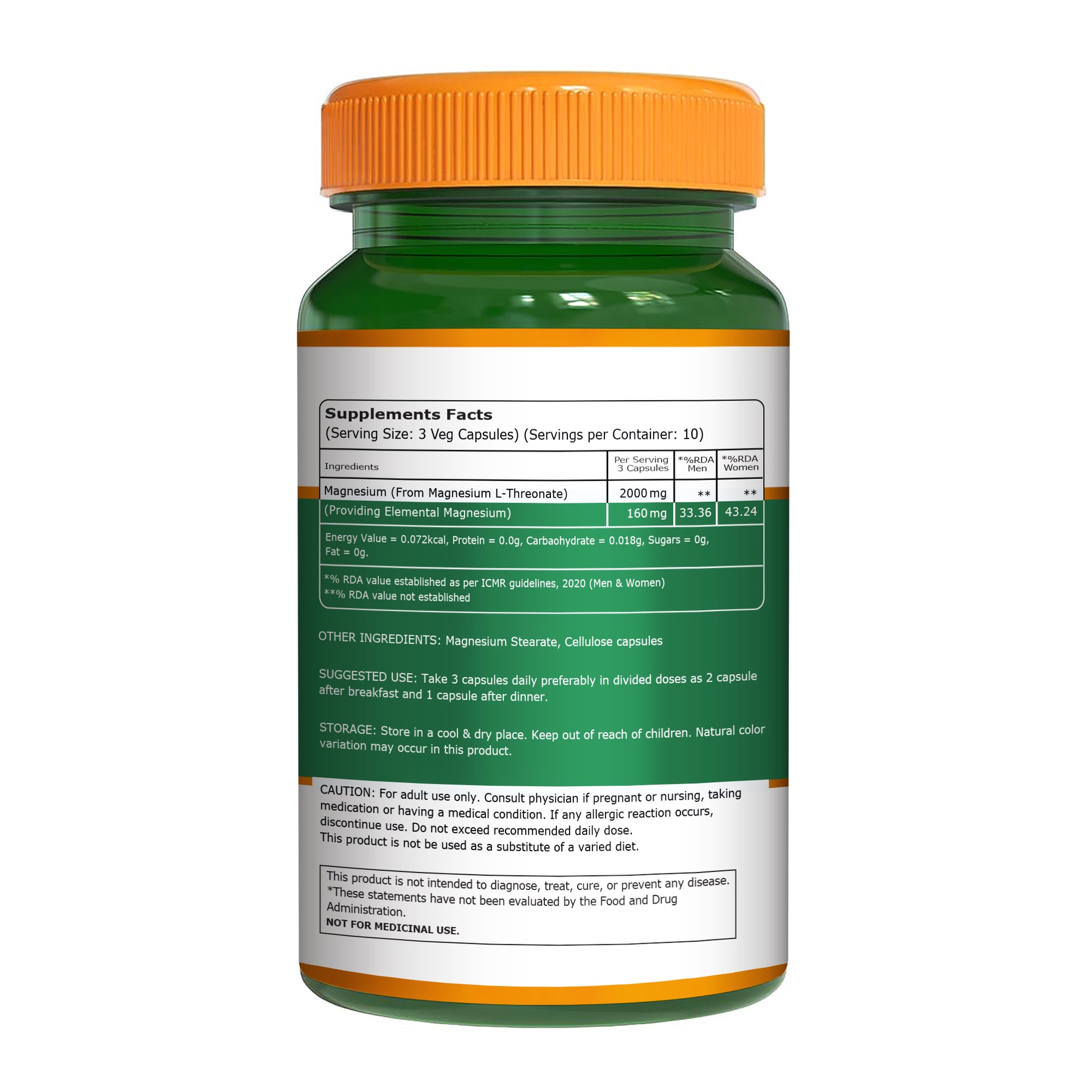 Pure Nutrition Magnesium L-Threonate