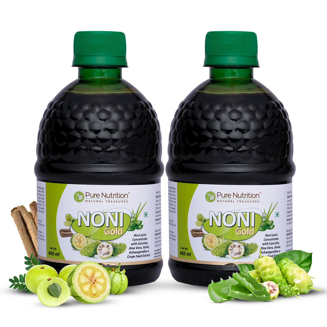 Noni Gold Juice – Herbal Blend with Garcinia & Aloe Vera