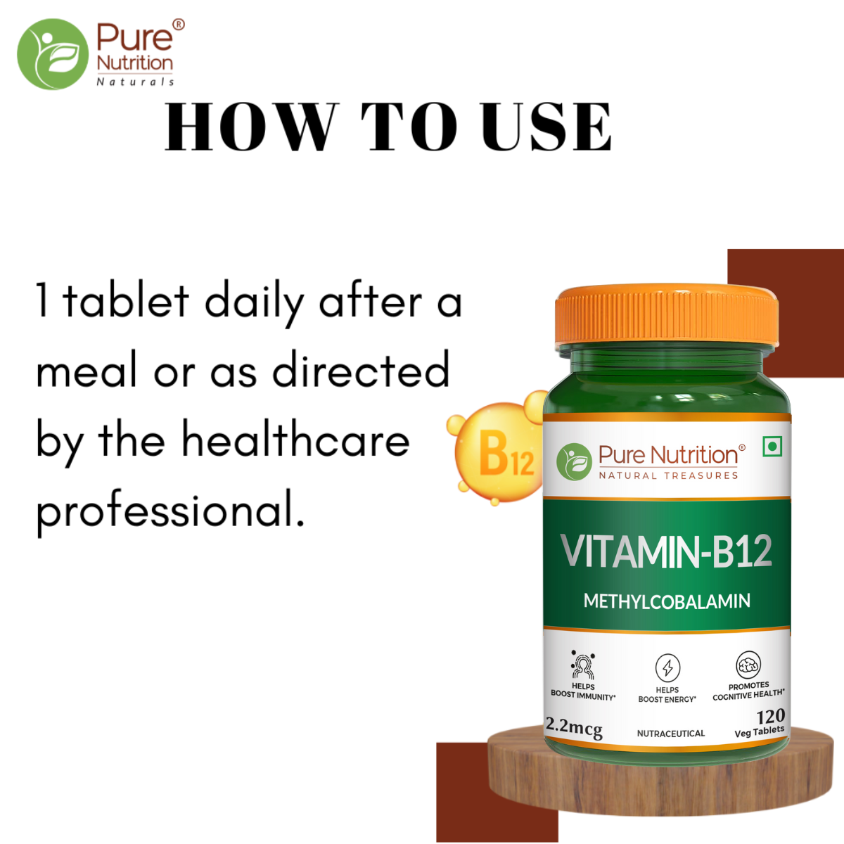 Pure Nutrition Vitamin B12