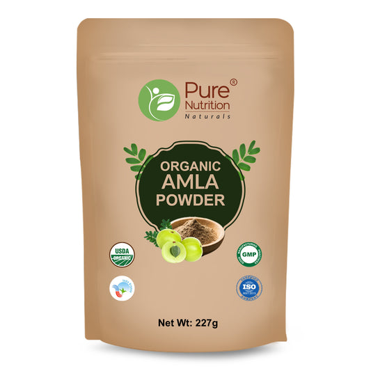 Organic Amla Powder - 227g | Supports Immunity, Digestion, and Hair Health