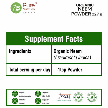 Organic Neem Powder - 227g