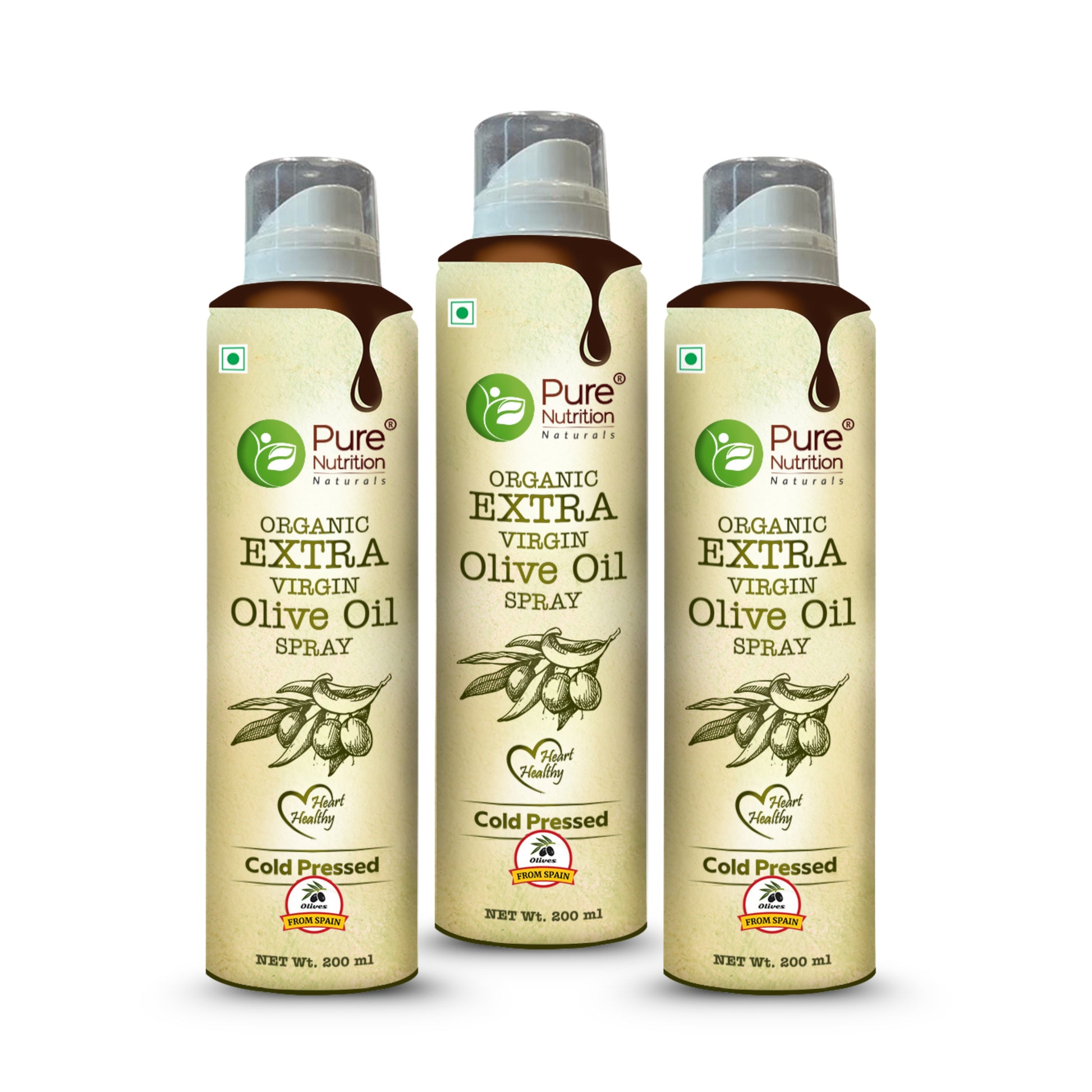 Pure Nutrition Organic Extra Virgin Olive Oil Spray