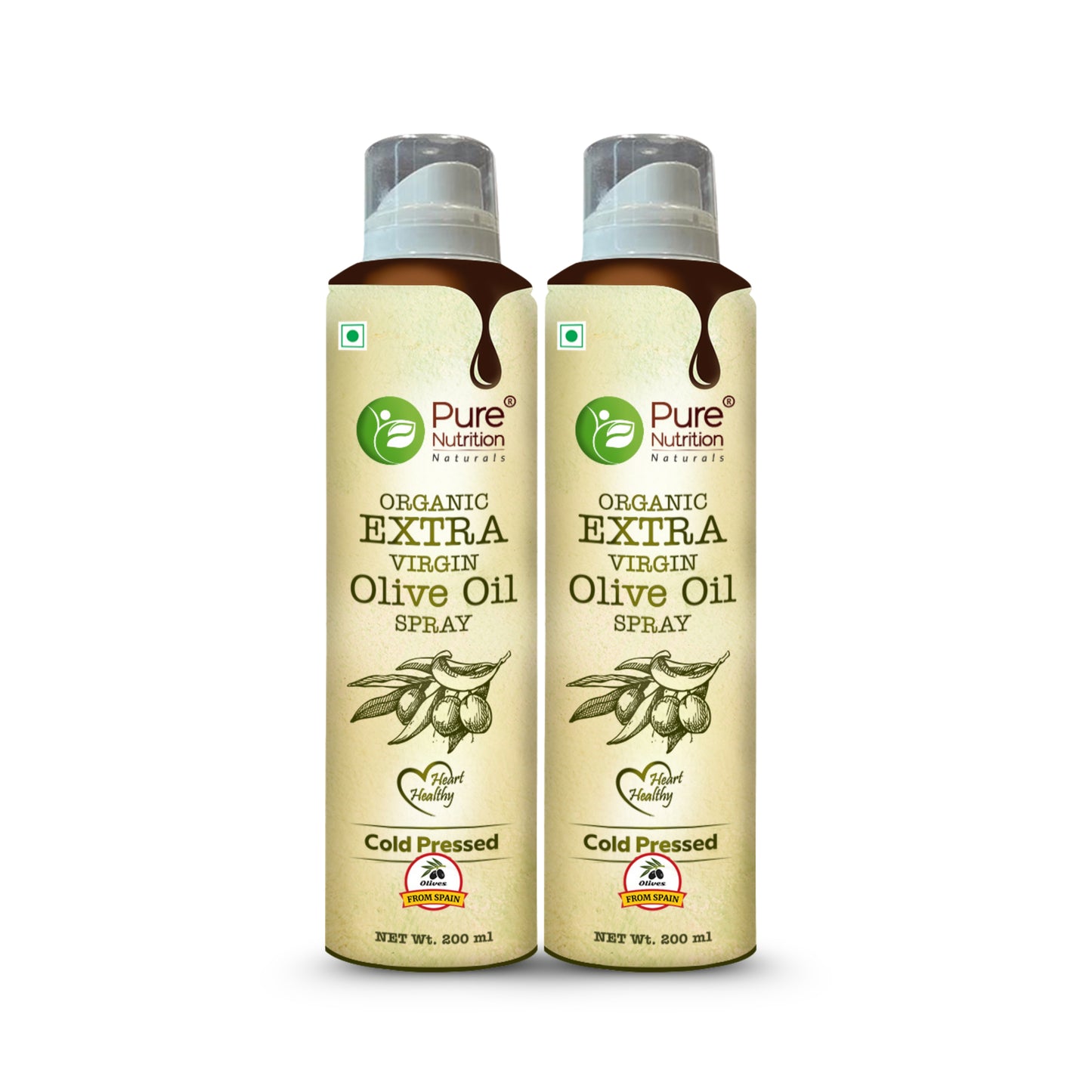Pure Nutrition Organic Extra Virgin Olive Oil Spray