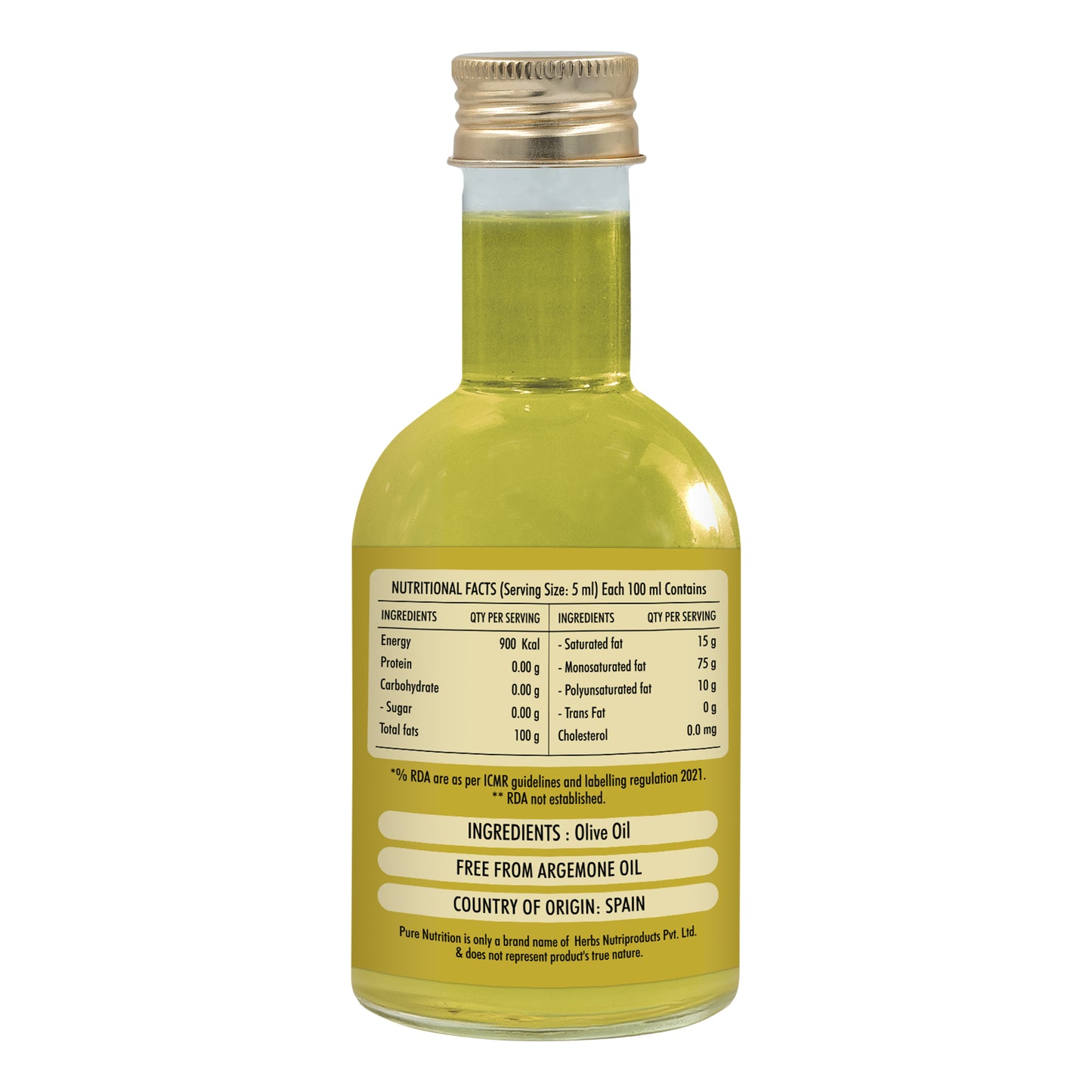 Extra Light Olive Oil | 100% Pure & Edible (250ml) | Ideal for Indian Cooking , Good For Skin