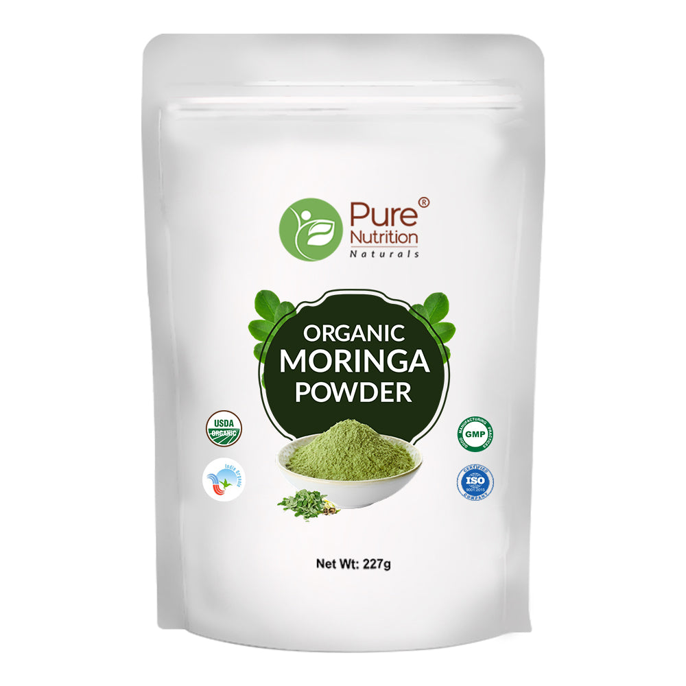 Organic Moringa Powder 227g Pure Nutrition