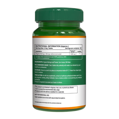 Pure Nutrition Organic Moringa 