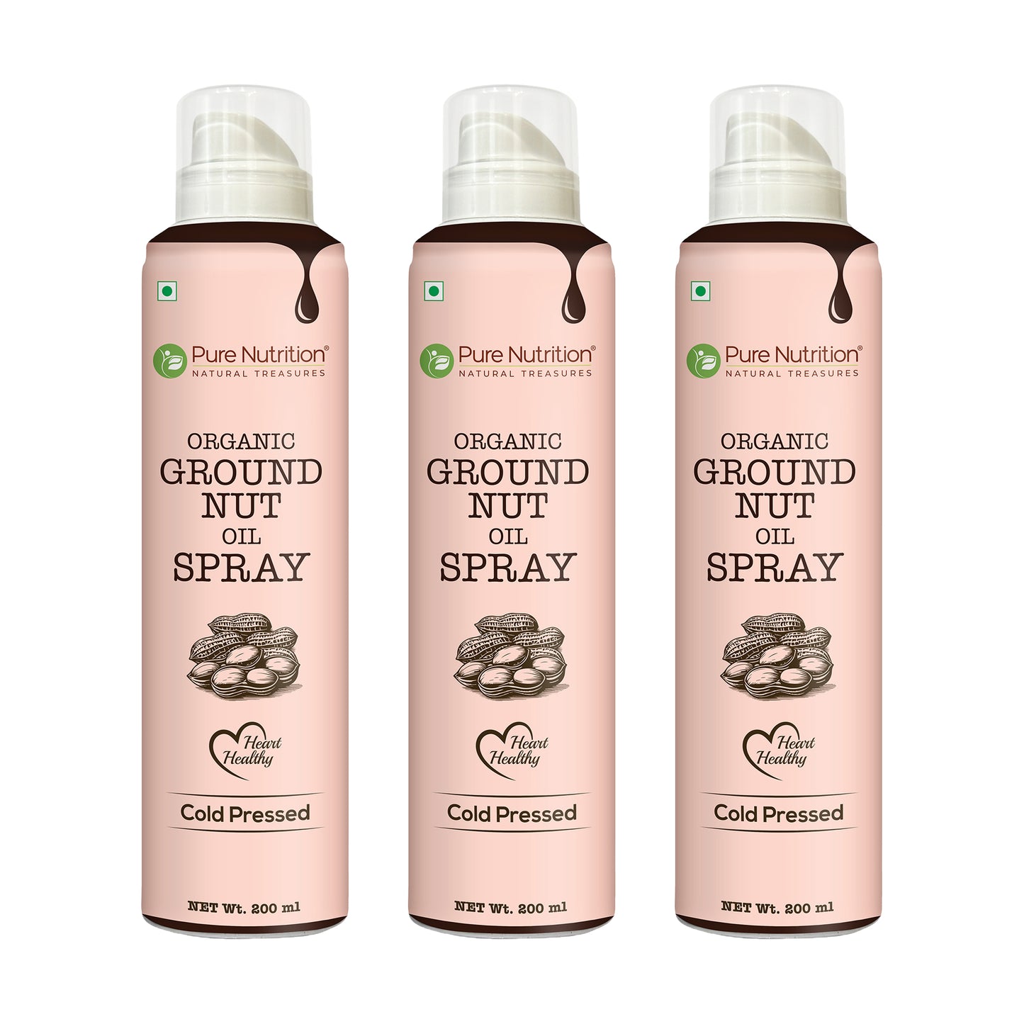 Pure Nutrition Organic Ground Nut Oil Spray