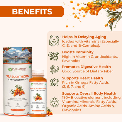 Seabuckthorn pulp concentrate