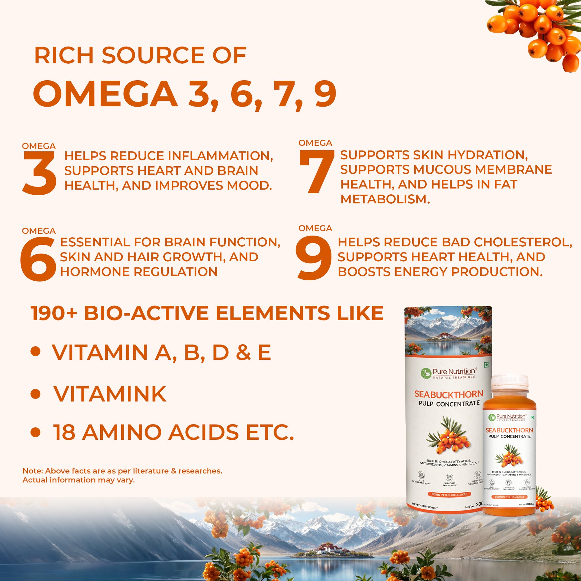 Seabuckthorn pulp concentrate
