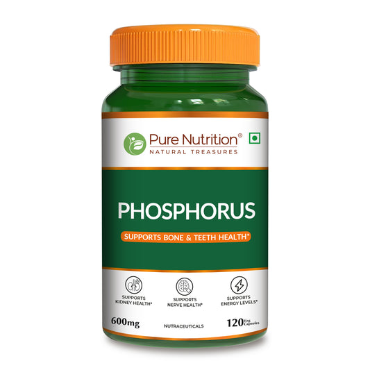 Phosphorus 600 mg Veg Capsules