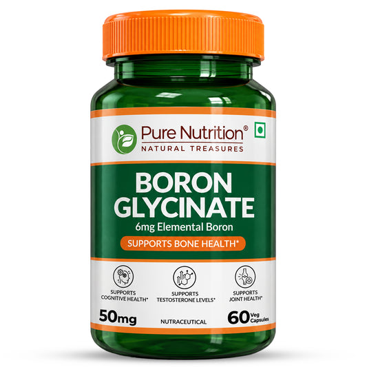 Boron Glycinate 6mg – Bone Strength, Hormone & Mineral Support