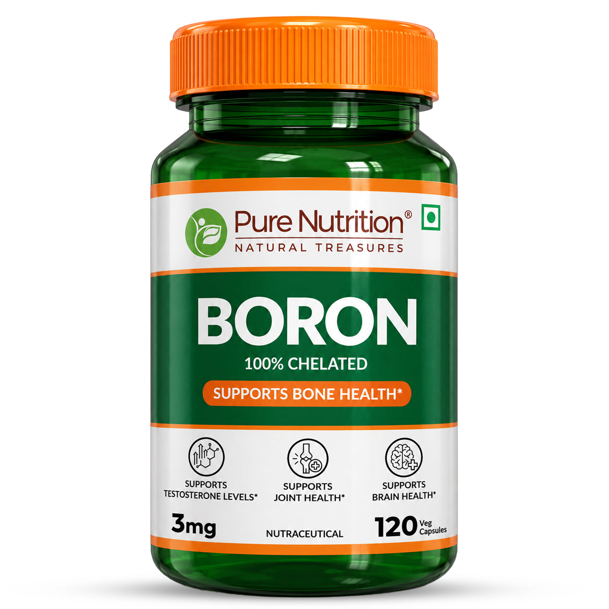 Boron 3mg Chelated Supplement  Bone Health & Mineral Support