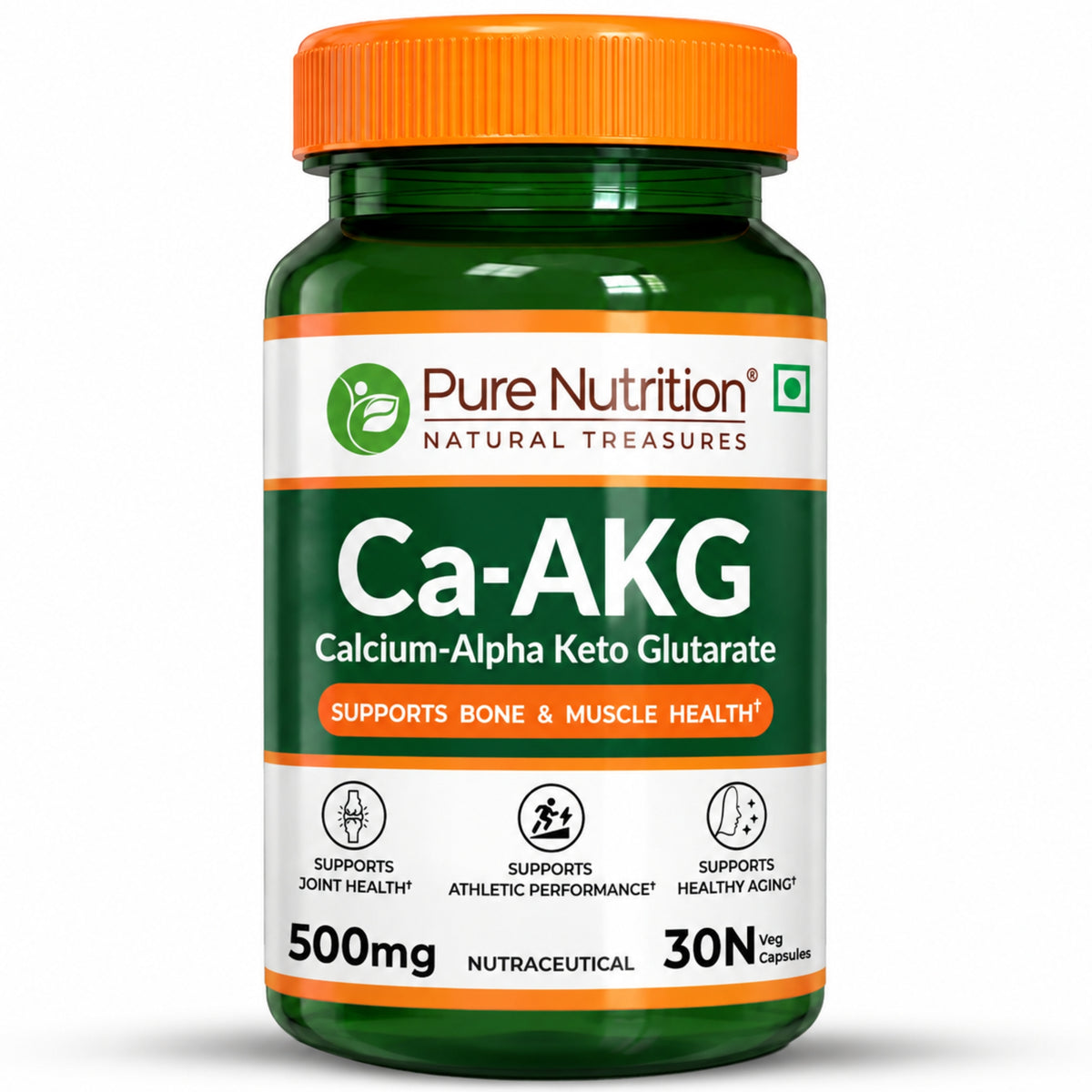 Ca-AKG  Calcium Alpha-Ketoglutarate 500mg | Bone & Joint Health