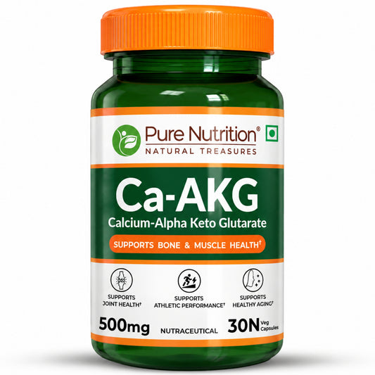 Ca-AKG  Calcium Alpha-Ketoglutarate 500mg | Bone & Joint Health