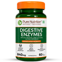 Digestive Enzymes with Bromelain Plant-Based | Probiotics & Herbs | 60 Caps | 120 Caps