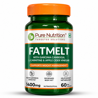 FATMELT with Garcinia Cambogia, L-Carnitine, and Apple Cider Vinegar - 60 Capsules
