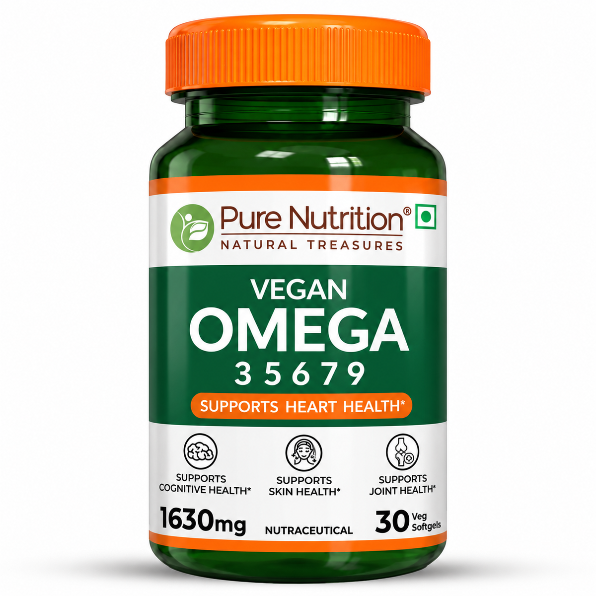Omega 3-5-6-7-9 Supplements – With Seabuckthorn & Flaxseed Oil | 30 Softgels