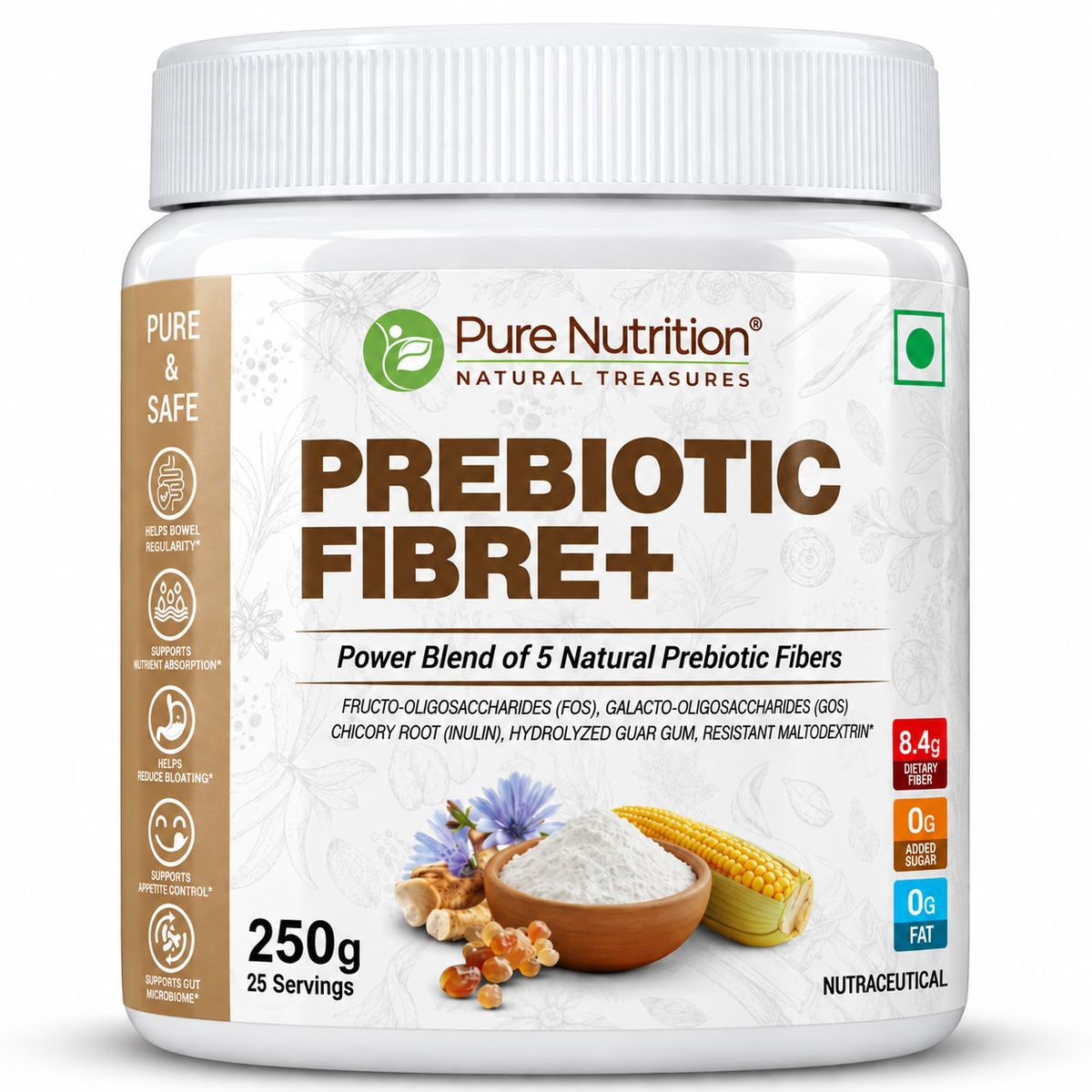 Prebiotic Fibre+  5 Plant-Based Prebiotics for Digestive Health